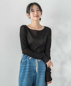 Droite lautreamont / ドロワットロートレアモン カットソー | コットンサラチュールカットソー