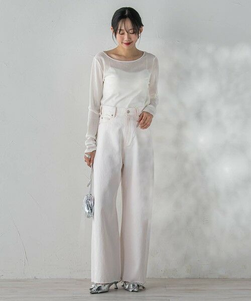 Droite lautreamont / ドロワットロートレアモン カットソー | コットンサラチュールカットソー | 詳細4