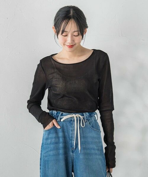 Droite lautreamont / ドロワットロートレアモン カットソー | コットンサラチュールカットソー | 詳細9