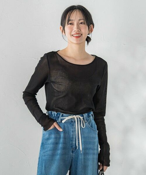 Droite lautreamont / ドロワットロートレアモン カットソー | コットンサラチュールカットソー | 詳細10