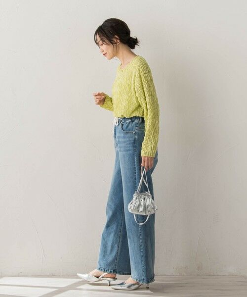 Droite lautreamont / ドロワットロートレアモン カットソー | 【WEB限定】フリルジャガードクルーネックプルオーバー | 詳細25