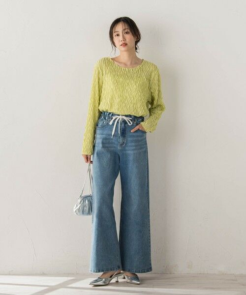 Droite lautreamont / ドロワットロートレアモン カットソー | 【WEB限定】フリルジャガードクルーネックプルオーバー | 詳細27