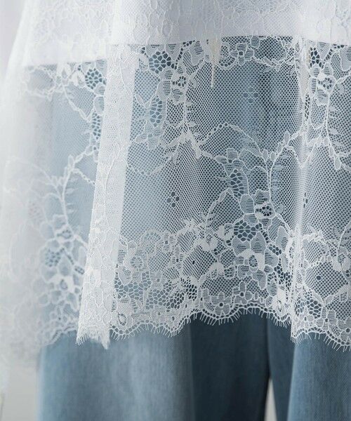 Droite lautreamont / ドロワットロートレアモン カットソー | レースコンビカットソー | 詳細7