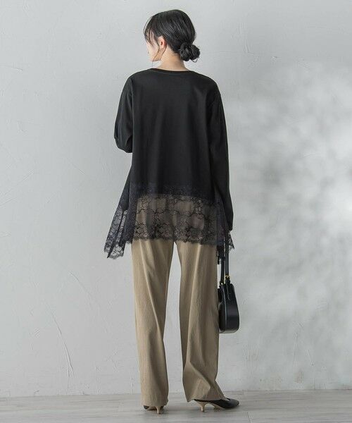Droite lautreamont / ドロワットロートレアモン カットソー | レースコンビカットソー | 詳細14