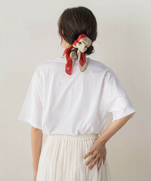 Droite lautreamont / ドロワットロートレアモン カットソー | チュール重ねフォトTシャツ | 詳細2