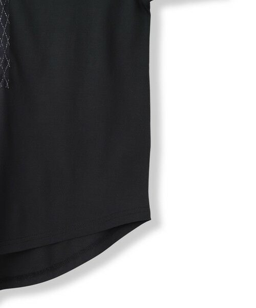 Droite lautreamont / ドロワットロートレアモン カットソー | チュール重ねフォトTシャツ | 詳細18