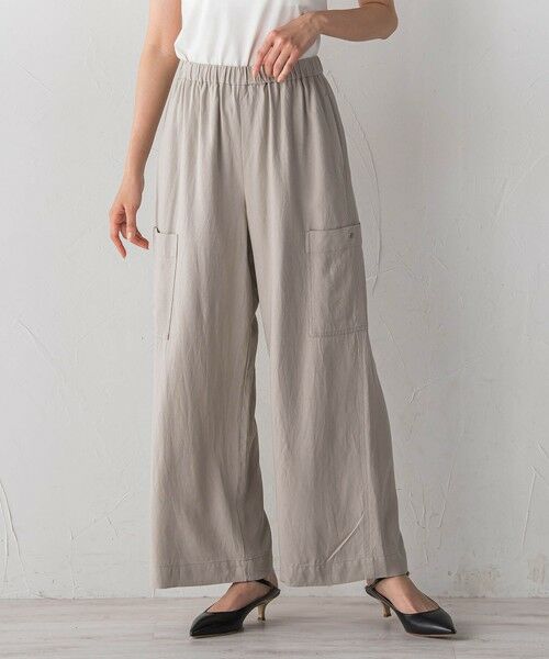Droite lautreamont / ドロワットロートレアモン その他パンツ | シルキーリネンパンツ | 詳細1