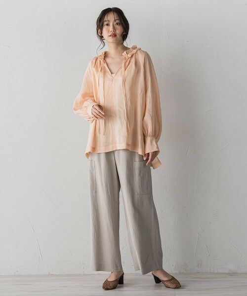 Droite lautreamont / ドロワットロートレアモン その他パンツ | シルキーリネンパンツ | 詳細7