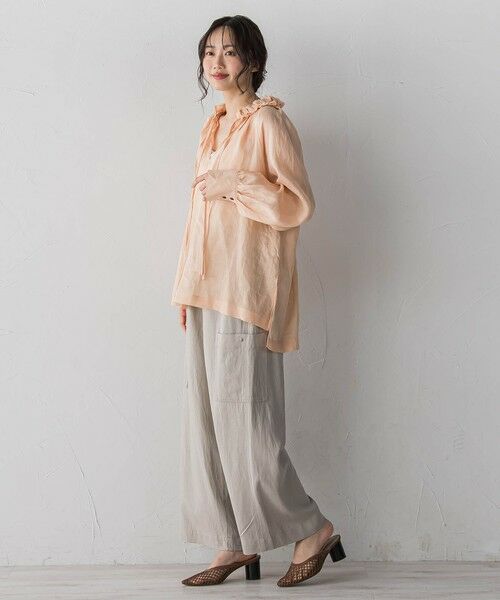 Droite lautreamont / ドロワットロートレアモン その他パンツ | シルキーリネンパンツ | 詳細8