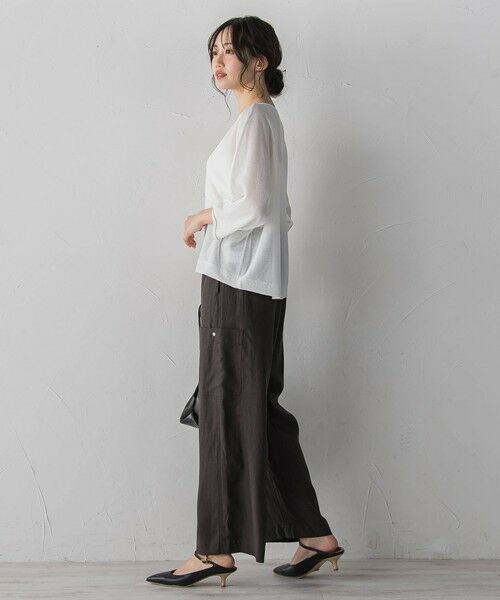 Droite lautreamont / ドロワットロートレアモン その他パンツ | シルキーリネンパンツ | 詳細14