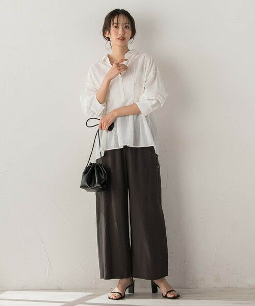 Droite lautreamont / ドロワットロートレアモン その他パンツ | シルキーリネンパンツ | 詳細17