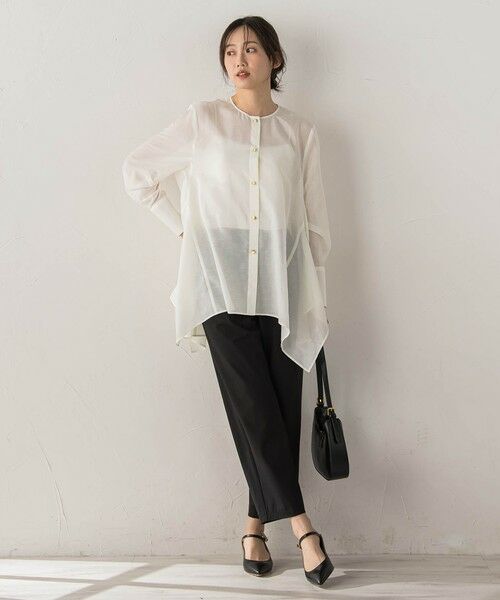 Droite lautreamont / ドロワットロートレアモン その他パンツ | CICA配合サークルストレッチテーパードパンツ | 詳細8