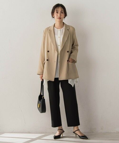 Droite lautreamont / ドロワットロートレアモン その他パンツ | CICA配合サークルストレッチテーパードパンツ | 詳細9