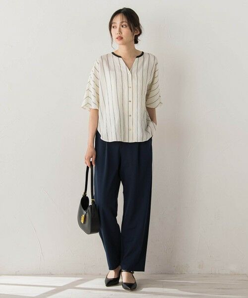 Droite lautreamont / ドロワットロートレアモン その他パンツ | CICA配合サークルストレッチテーパードパンツ | 詳細14