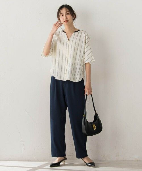 Droite lautreamont / ドロワットロートレアモン その他パンツ | CICA配合サークルストレッチテーパードパンツ | 詳細15