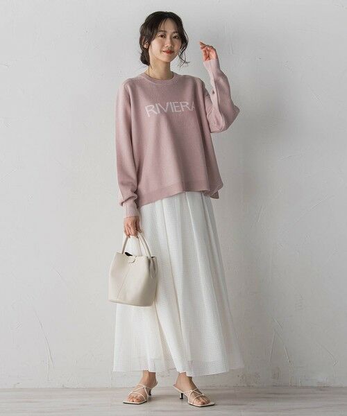 Droite lautreamont / ドロワットロートレアモン ミニ・ひざ丈スカート | グラフチェックオーガンジースカート | 詳細14