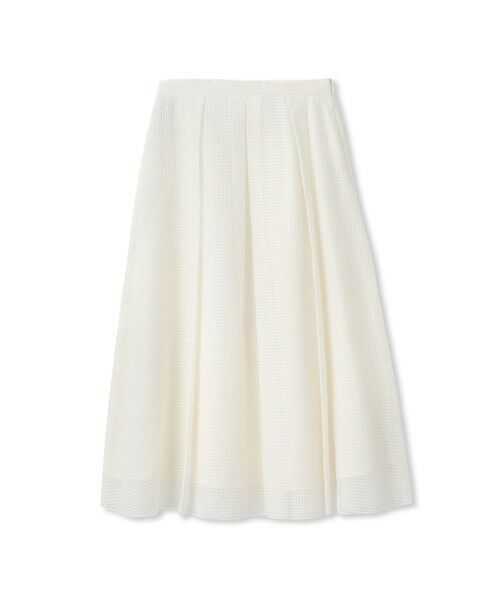 Droite lautreamont / ドロワットロートレアモン ミニ・ひざ丈スカート | グラフチェックオーガンジースカート | 詳細15