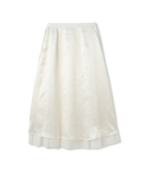 Droite lautreamont / ドロワットロートレアモン ミニ・ひざ丈スカート | グラフチェックオーガンジースカート | 詳細16