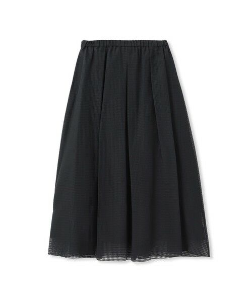 Droite lautreamont / ドロワットロートレアモン ミニ・ひざ丈スカート | グラフチェックオーガンジースカート | 詳細26