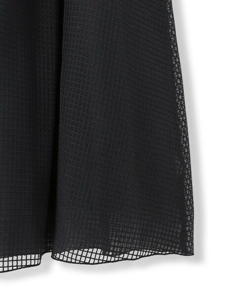 Droite lautreamont / ドロワットロートレアモン ミニ・ひざ丈スカート | グラフチェックオーガンジースカート | 詳細28