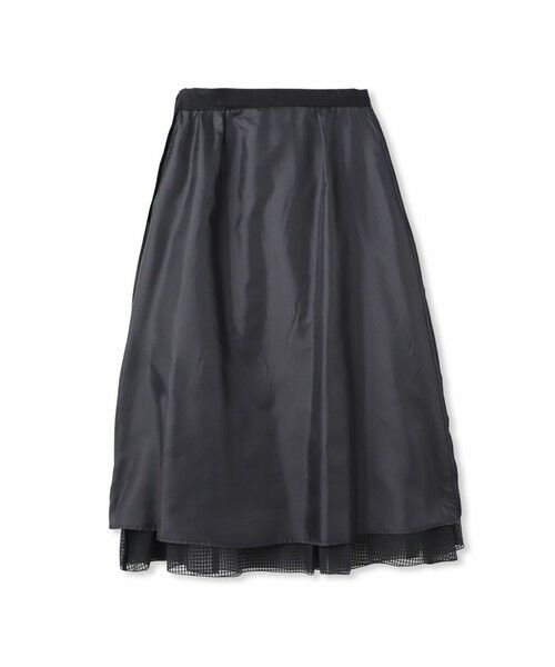 Droite lautreamont / ドロワットロートレアモン ミニ・ひざ丈スカート | グラフチェックオーガンジースカート | 詳細29