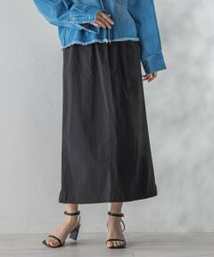 Droite lautreamont / ドロワットロートレアモン ミニ・ひざ丈スカート | 【WEB限定】ストレッチタフタスカート