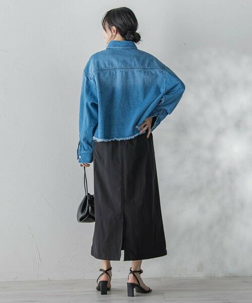 Droite lautreamont / ドロワットロートレアモン ミニ・ひざ丈スカート | 【WEB限定】ストレッチタフタスカート | 詳細12