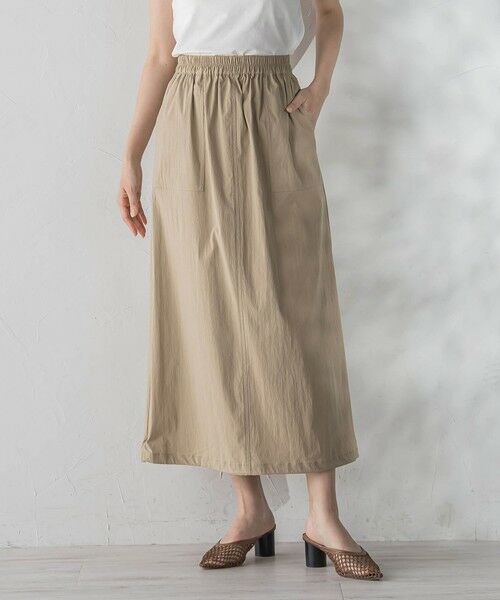 Droite lautreamont / ドロワットロートレアモン ミニ・ひざ丈スカート | 【WEB限定】ストレッチタフタスカート | 詳細14