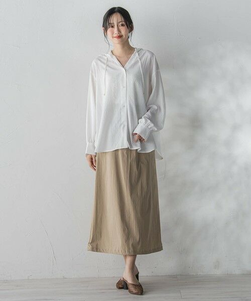 Droite lautreamont / ドロワットロートレアモン ミニ・ひざ丈スカート | 【WEB限定】ストレッチタフタスカート | 詳細17