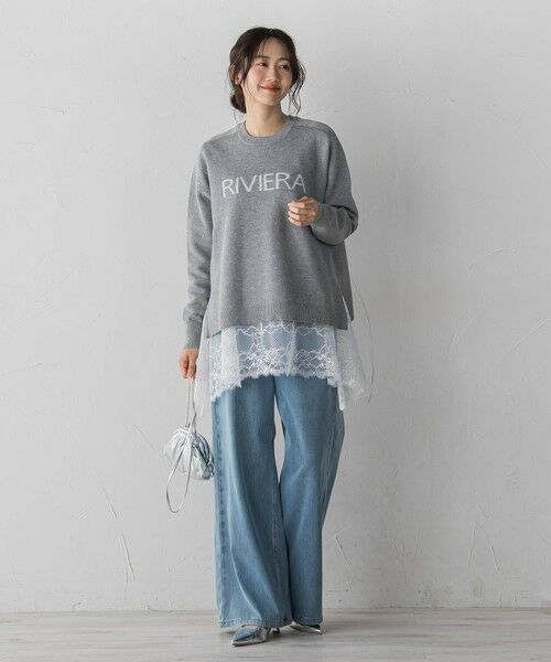 Droite lautreamont / ドロワットロートレアモン ニット・セーター | ロゴニット | 詳細26