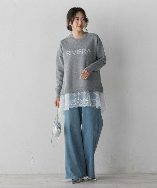 Droite lautreamont / ドロワットロートレアモン ニット・セーター | ロゴニット | 詳細23