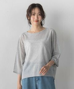 Droite lautreamont / ドロワットロートレアモン ニット・セーター | Fine UVドルマンスリーブプルオーバー