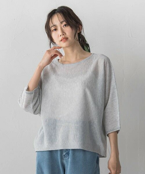 Droite lautreamont / ドロワットロートレアモン ニット・セーター | Fine UVドルマンスリーブプルオーバー | 詳細7