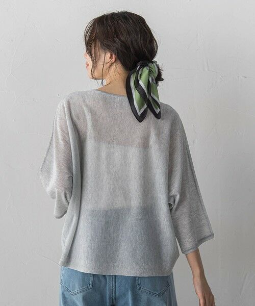 Droite lautreamont / ドロワットロートレアモン ニット・セーター | Fine UVドルマンスリーブプルオーバー | 詳細9