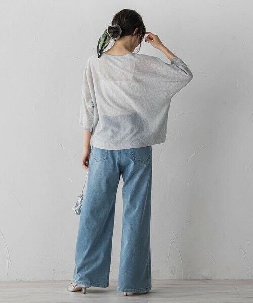 Droite lautreamont / ドロワットロートレアモン ニット・セーター | Fine UVドルマンスリーブプルオーバー | 詳細12