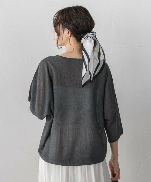 Droite lautreamont / ドロワットロートレアモン ニット・セーター | Fine UVドルマンスリーブプルオーバー | 詳細16