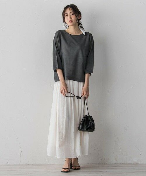 Droite lautreamont / ドロワットロートレアモン ニット・セーター | Fine UVドルマンスリーブプルオーバー | 詳細17