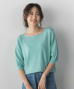 Droite lautreamont / ドロワットロートレアモン ニット・セーター | スクエアネックパフスリーブニット