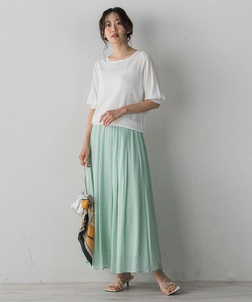 Droite lautreamont / ドロワットロートレアモン ニット・セーター | スクエアネックパフスリーブニット | 詳細4