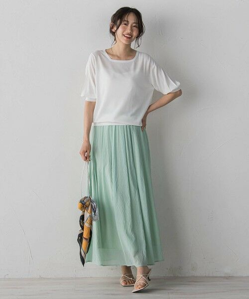 Droite lautreamont / ドロワットロートレアモン ニット・セーター | スクエアネックパフスリーブニット | 詳細6