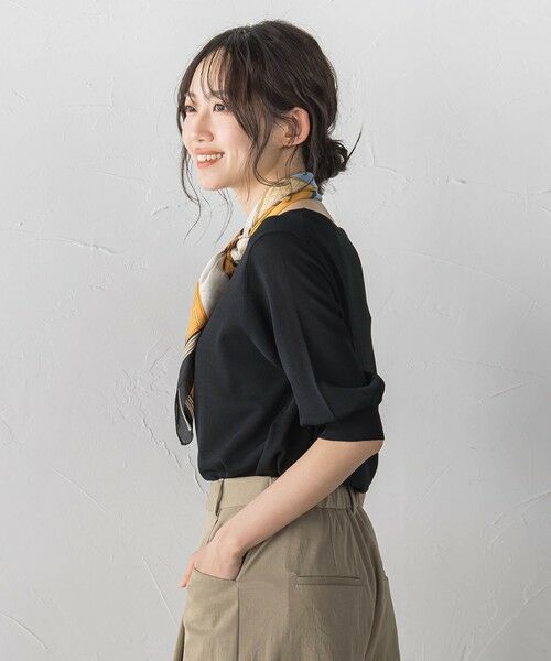 Droite lautreamont / ドロワットロートレアモン ニット・セーター | スクエアネックパフスリーブニット | 詳細8