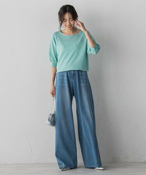 Droite lautreamont / ドロワットロートレアモン ニット・セーター | スクエアネックパフスリーブニット | 詳細17