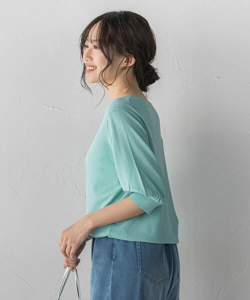 Droite lautreamont / ドロワットロートレアモン ニット・セーター | スクエアネックパフスリーブニット | 詳細14