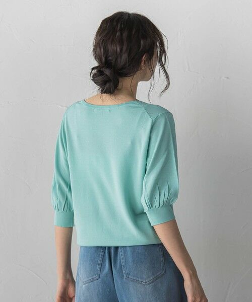 Droite lautreamont / ドロワットロートレアモン ニット・セーター | スクエアネックパフスリーブニット | 詳細15