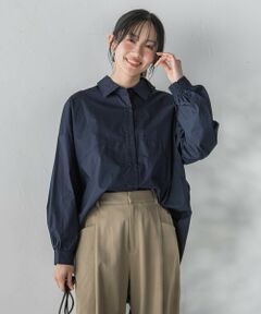 Droite lautreamont / ドロワットロートレアモン シャツ・ブラウス | コーマコットンバックテープブラウス