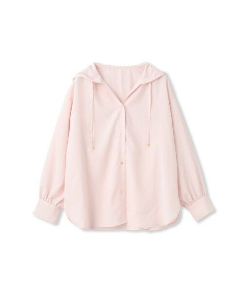 Droite lautreamont / ドロワットロートレアモン シャツ・ブラウス | ナチュラルエアータンブラーフード付きブラウス | 詳細22