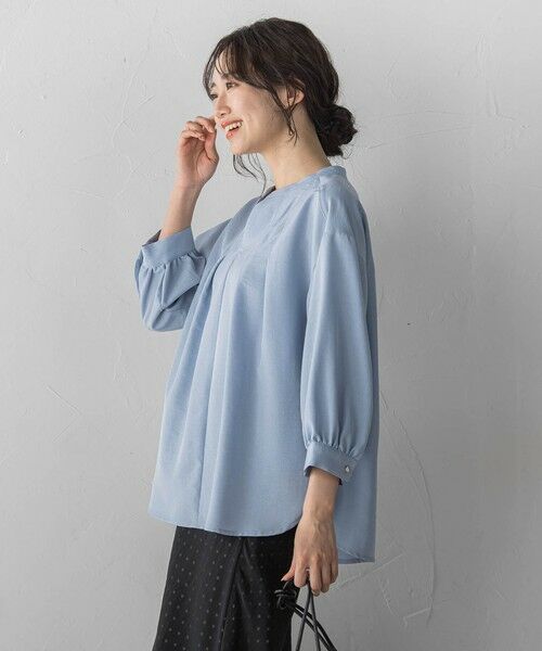 Droite lautreamont / ドロワットロートレアモン シャツ・ブラウス | 【WEB限定】タンブラーブッチャーブラウス | 詳細2