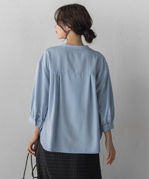 Droite lautreamont / ドロワットロートレアモン シャツ・ブラウス | 【WEB限定】タンブラーブッチャーブラウス | 詳細3