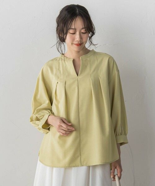 Droite lautreamont / ドロワットロートレアモン シャツ・ブラウス | 【WEB限定】タンブラーブッチャーブラウス | 詳細9