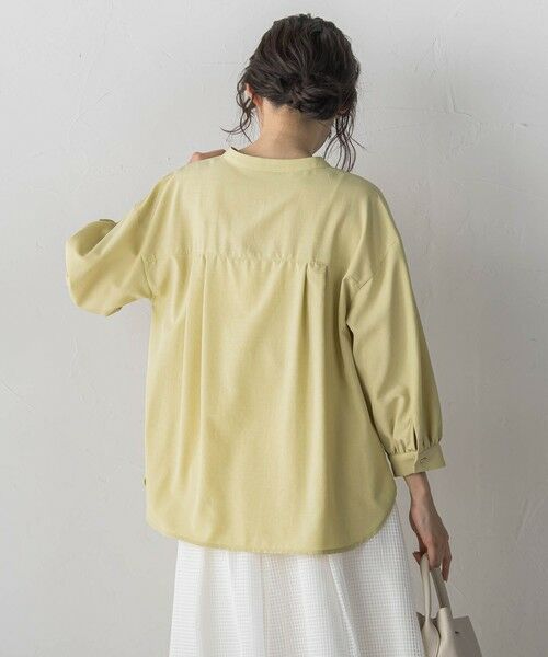 Droite lautreamont / ドロワットロートレアモン シャツ・ブラウス | 【WEB限定】タンブラーブッチャーブラウス | 詳細11